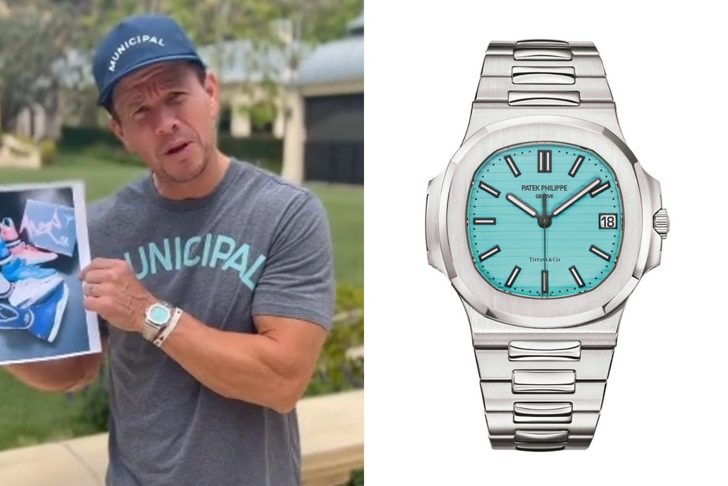 mark walhberg patek philippe tiffany 5711