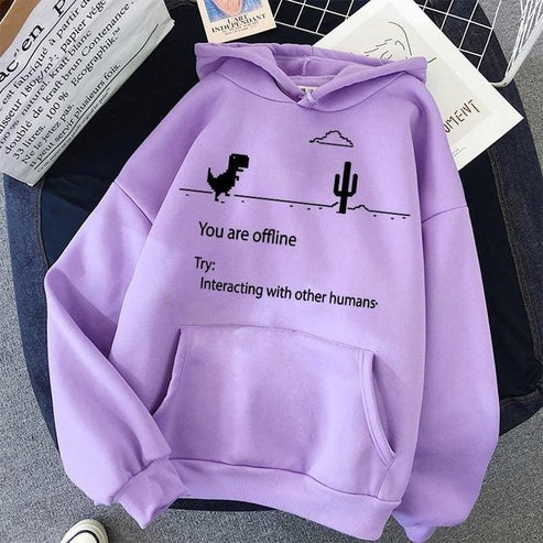 You Are Offline Cute Hoodies