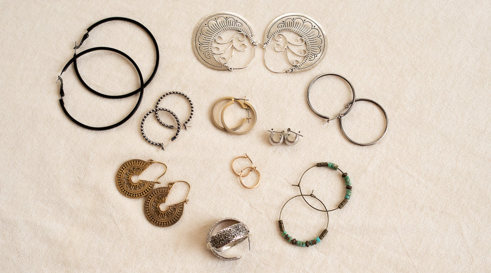 Collection of Hoop Earrings