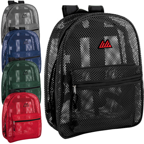 Wholesale 17 Inch Multicolor Backpack - 4 Color - 24 pcs – Premier Dealz