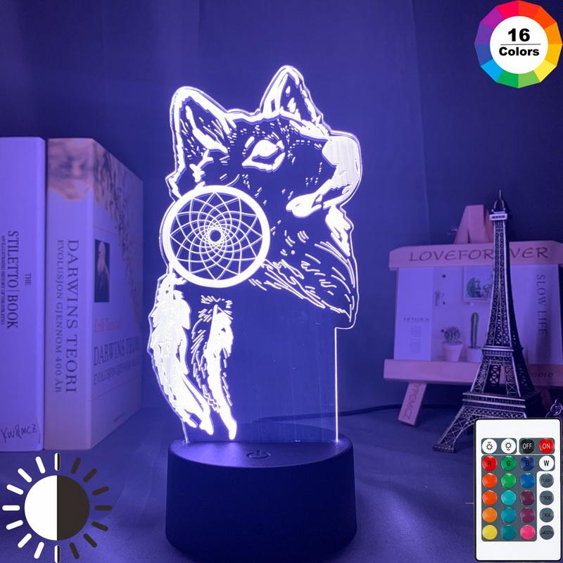 wolf 3d lamp