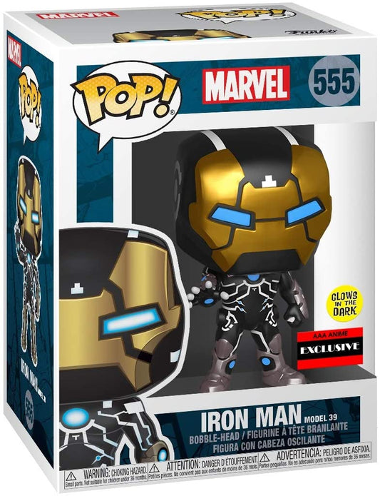 Iron Man Avengers 60th with Pin  Exclusive Pop! Vinyl Figure #11
