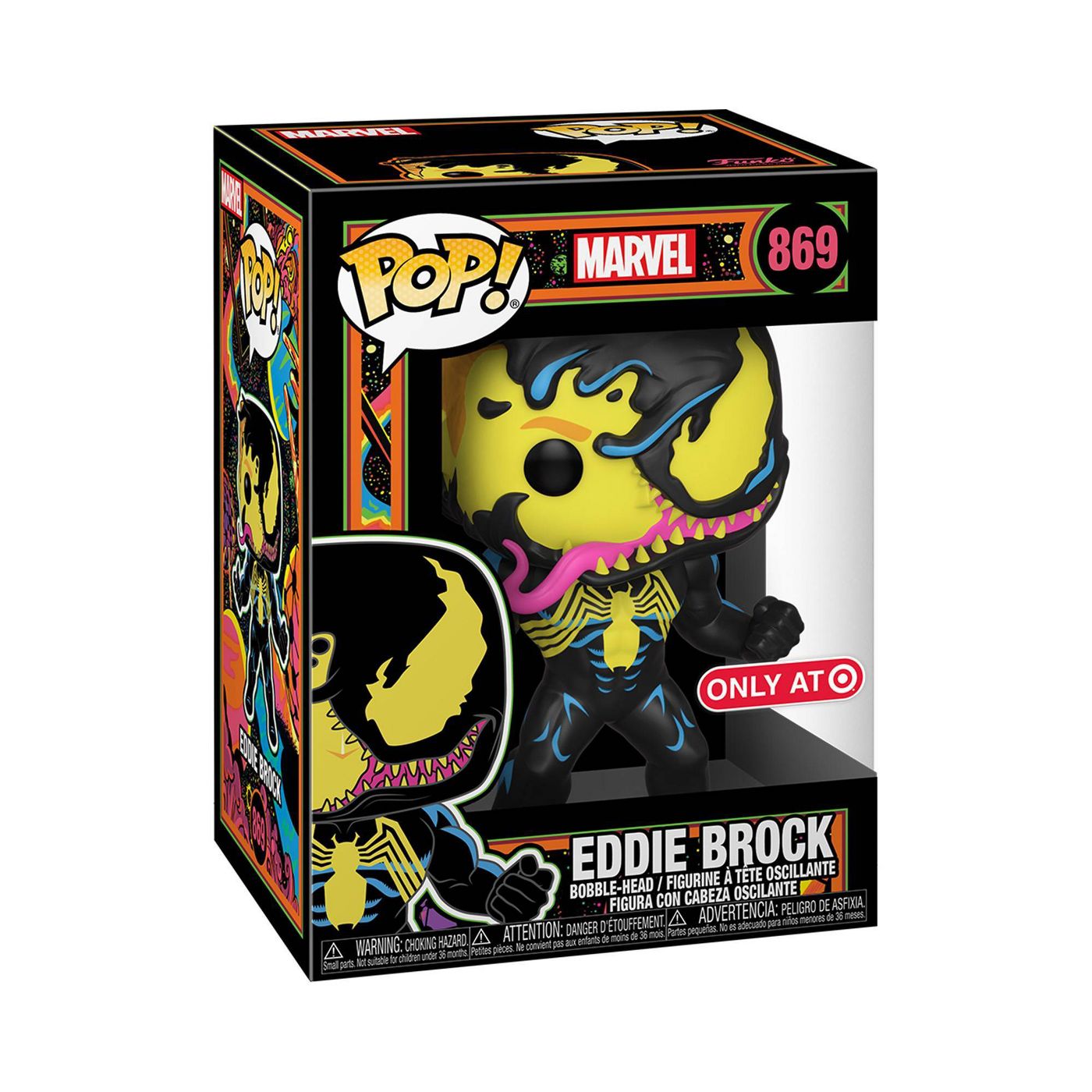 venom blacklight funko pop target exclusive release date