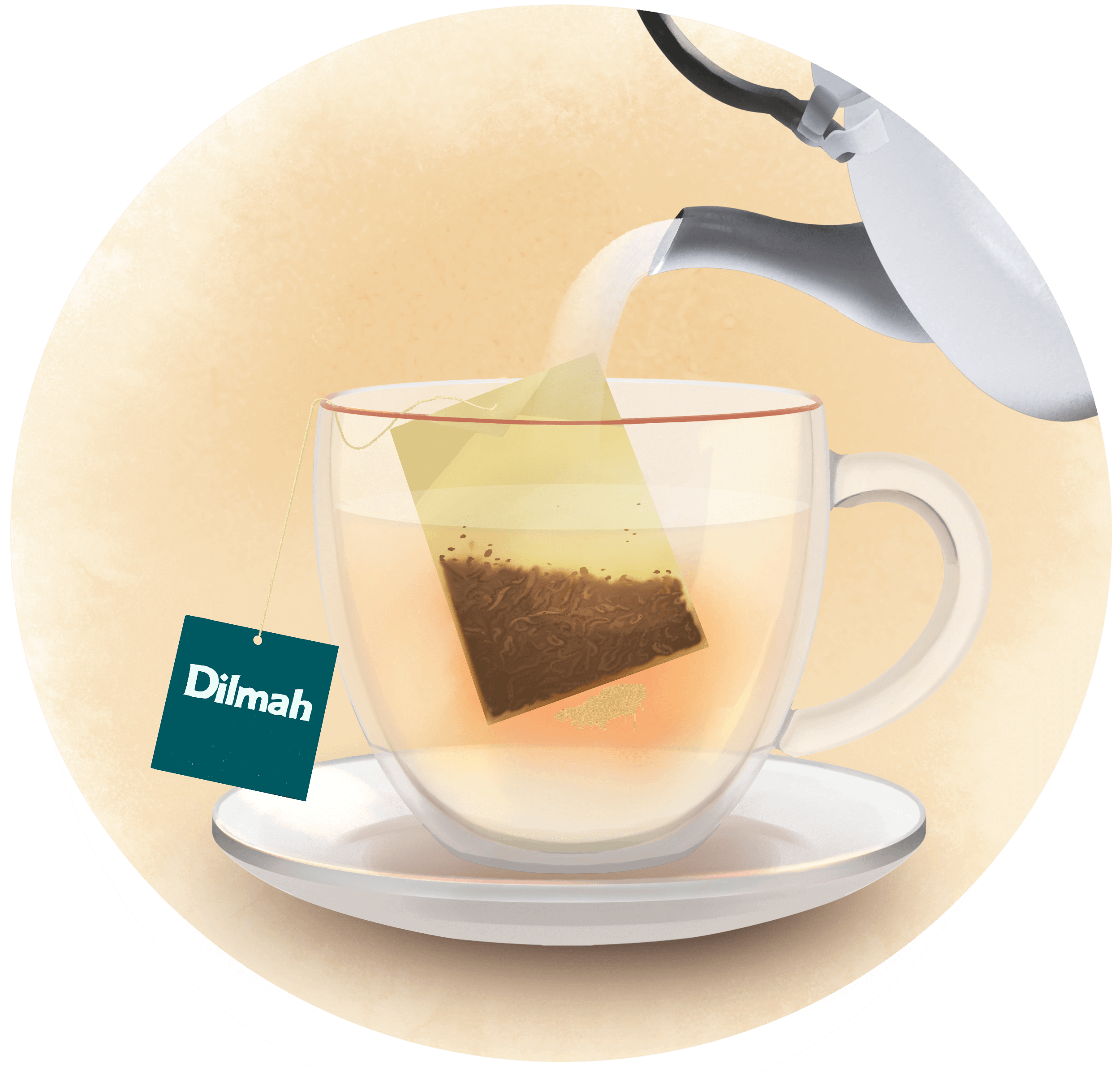 A cup of Dilmah tea