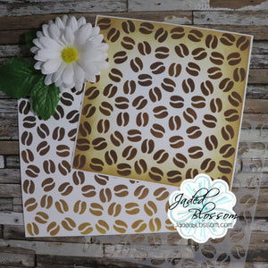 Stainless Steel Coffee Flower Diy Layering Coffee Stencil - Temu