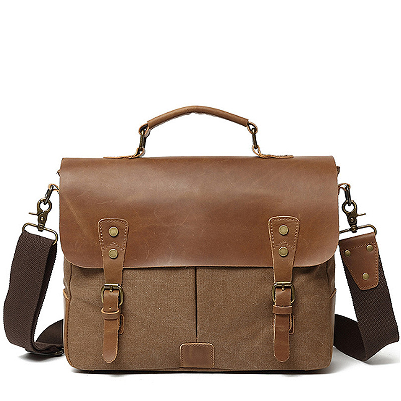 Canvas Briefcase Bag