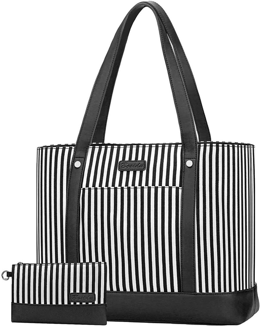 Water Resistant Canvas Womens Work Tote Bag