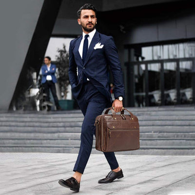 Water-proof Leather Briefcase