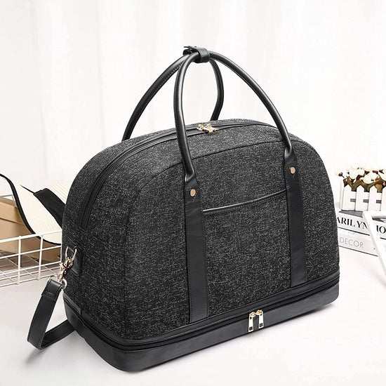 Women's Overnight Bag with Shoe Compartment