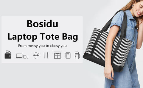 bosidu laptop tote bag