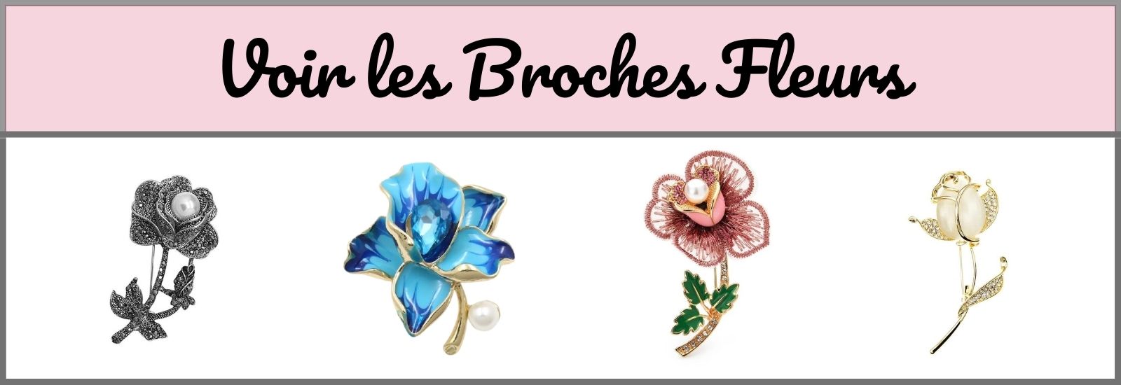 broches fleurs