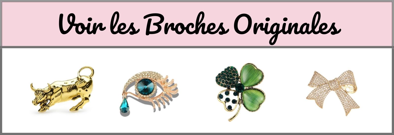 broche originale pour femme