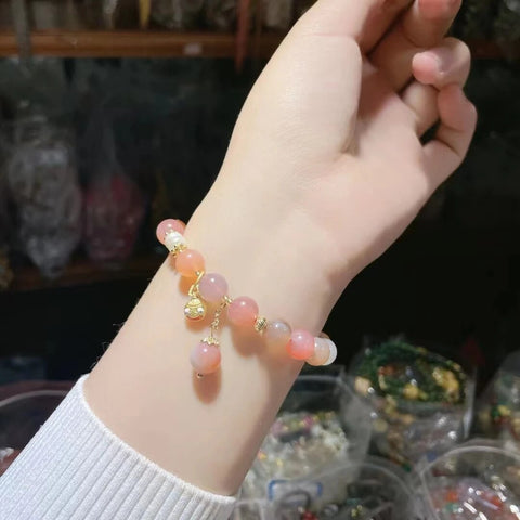 A beginner's first handmade bracelet