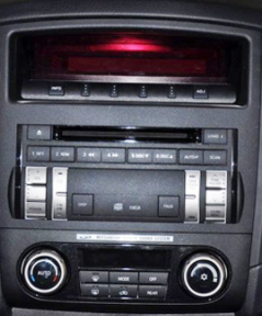 Mitsubishi pajero head unit stereo aftermarket best audio upgrade