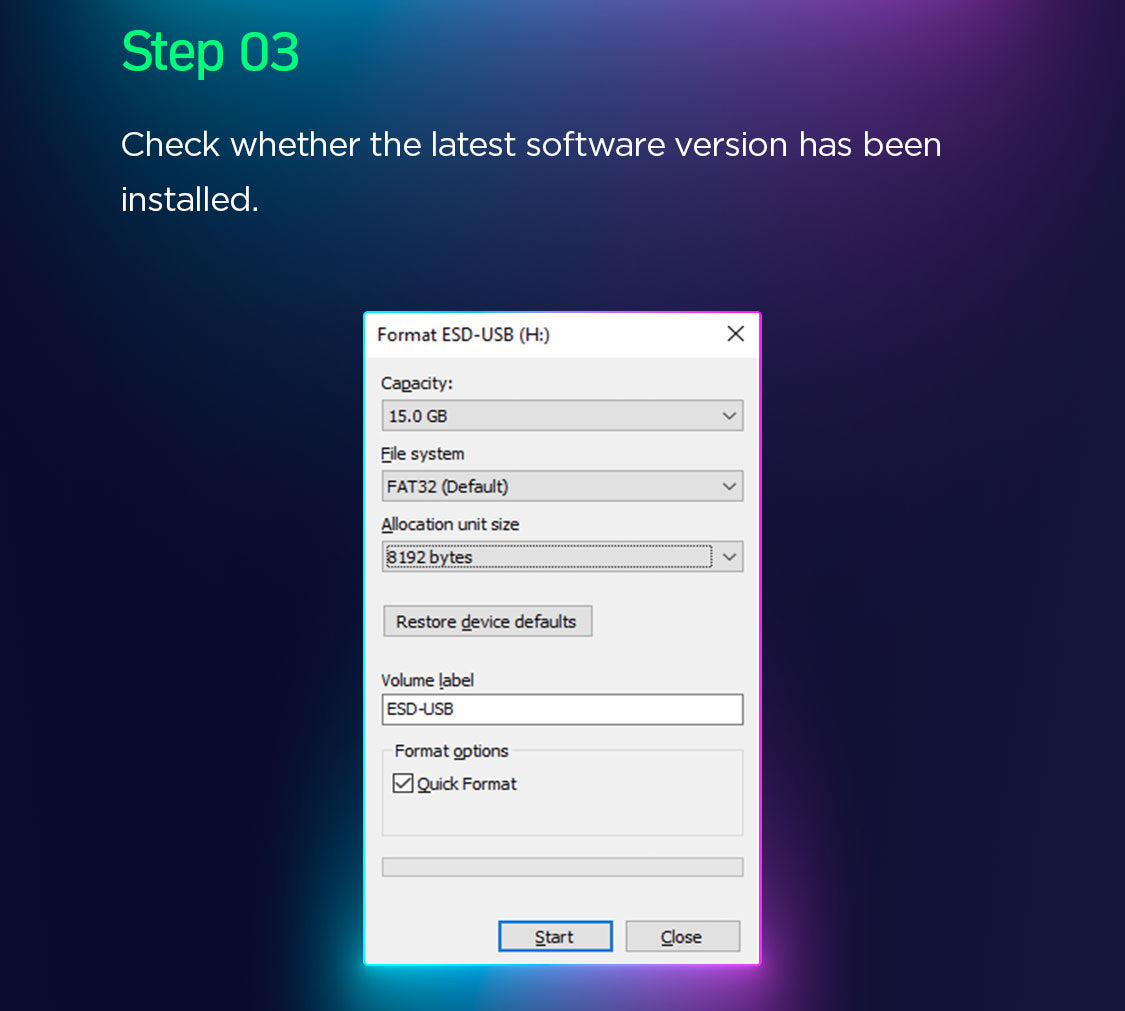 step 3 Check whether the latest software version has been installed.