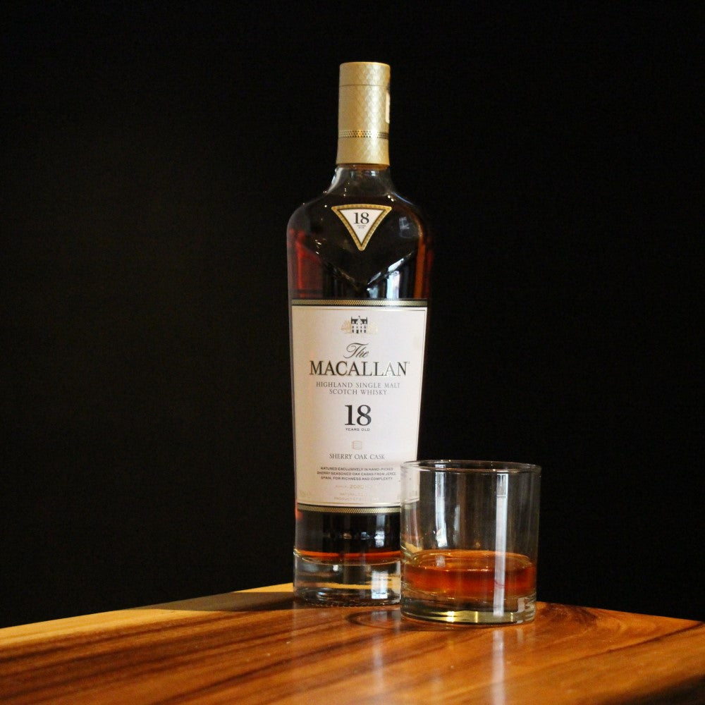 macallan whiskey sherry oak