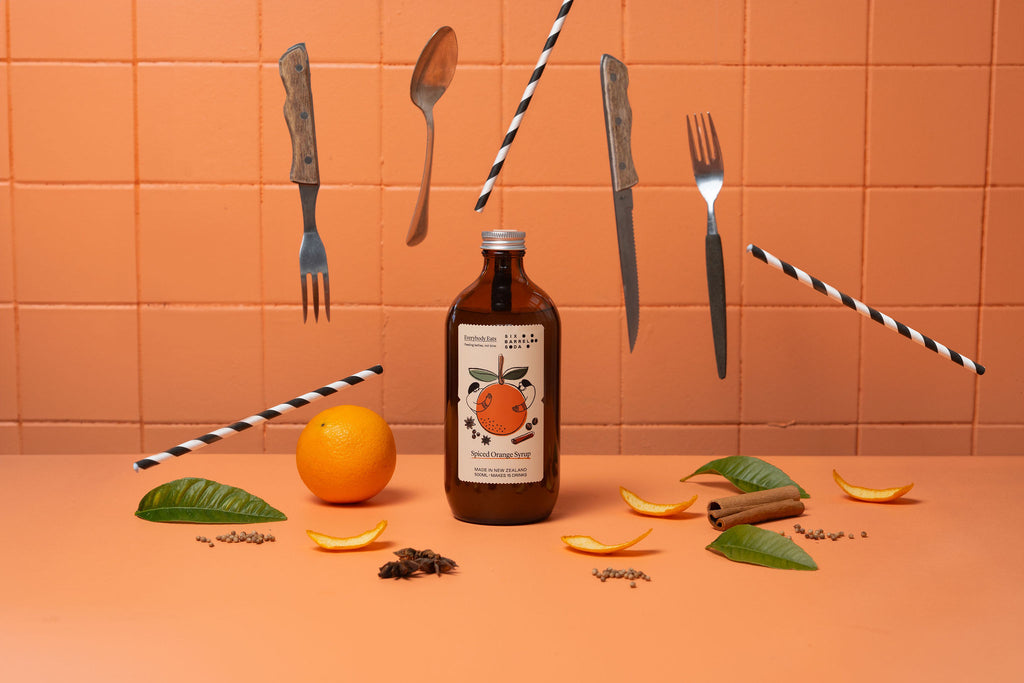 spiced orange syrup