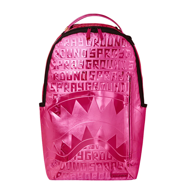 Sprayground Backpack Sakura Shockwave Pink DLX Shark Books Laptop Bag NEW