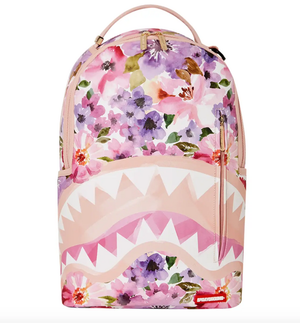 Sprayground Backpack Sakura Shockwave Pink Backpack Books Laptop