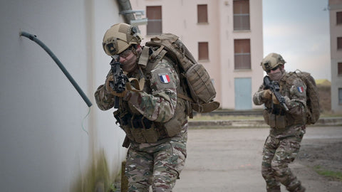 camouflage soldats français