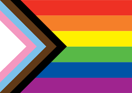 Progress Pride Flagge