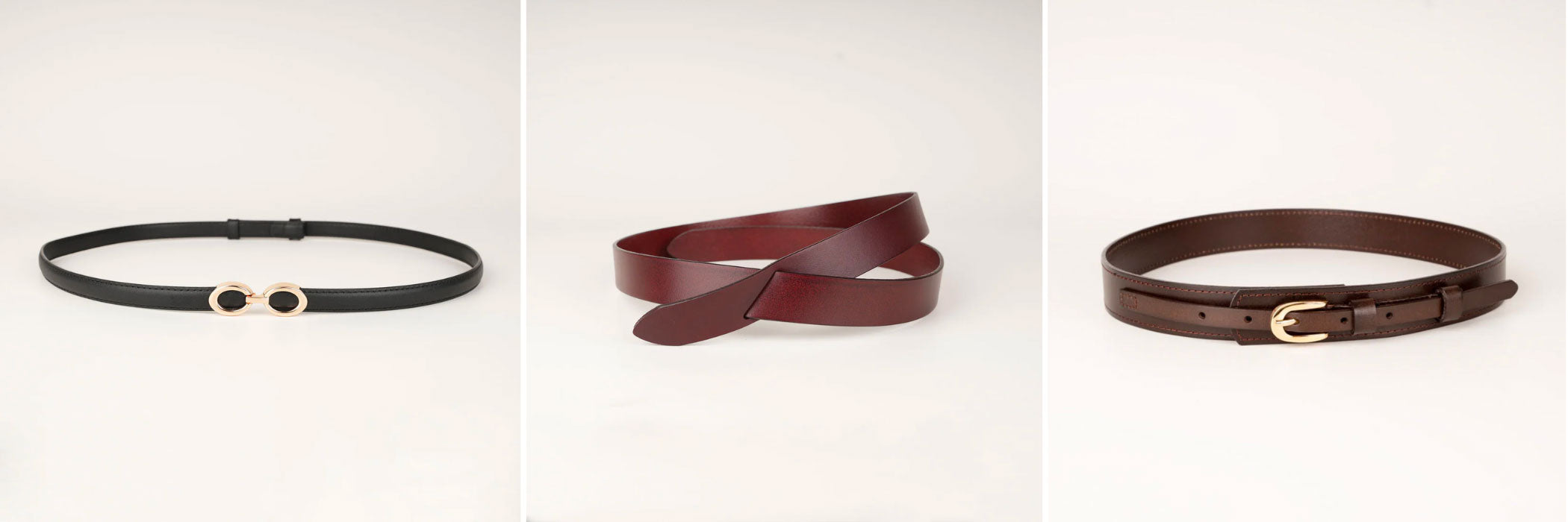 Peroz Collection of Leather Belts for WOmen