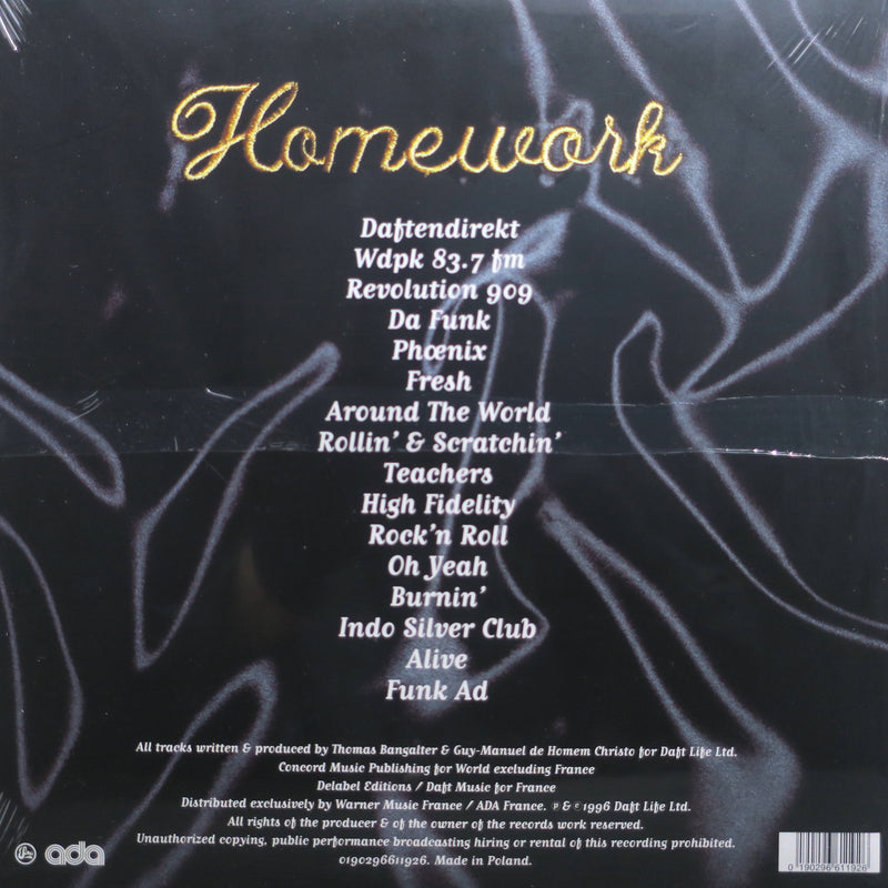 homework 25th anniversary vinyl