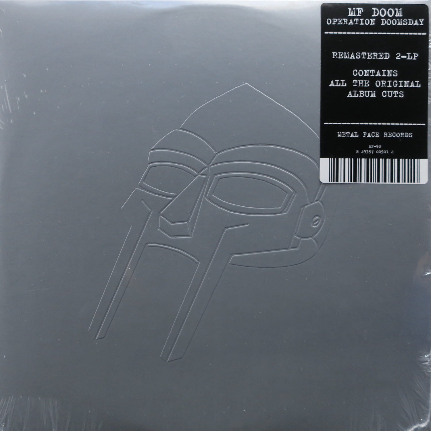 MF DOOM 'Operation: Doomsday' Remastered Vinyl 2LP | GOLDMINE RECORDS