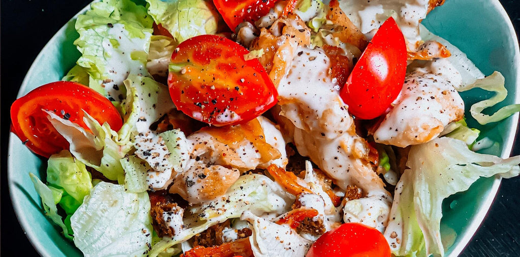 salad with tomatoes