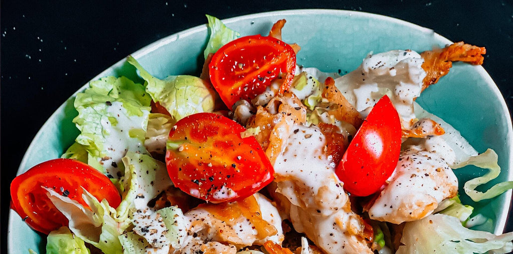 Chicken and greek yogurt salad