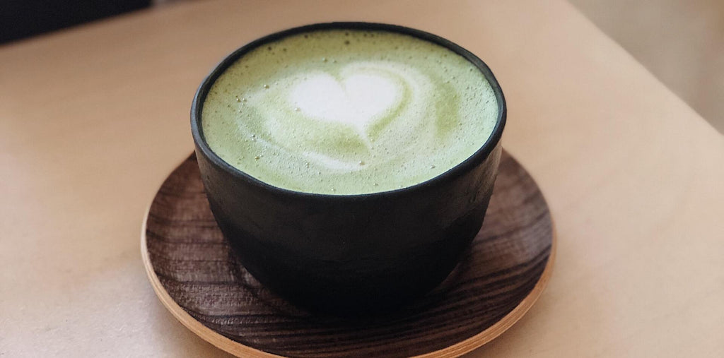 A matcha latte to increase your energy