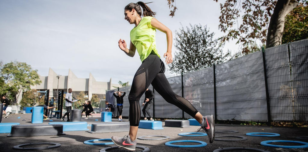 A woman doing her workout after taking guarana supplement