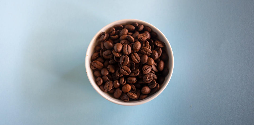 Coffee beans as a source of caffeine