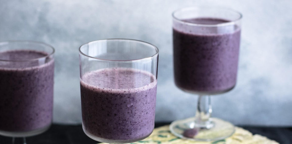 Acai berry smoothie to fuel your brain