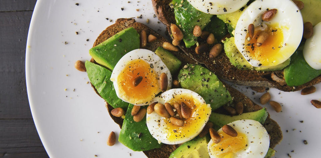 Avocado and egg toasts to boost your stamina