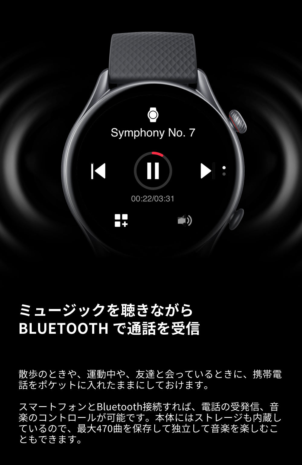 Amazfit GTR 3 PRO腕時計(デジタル)