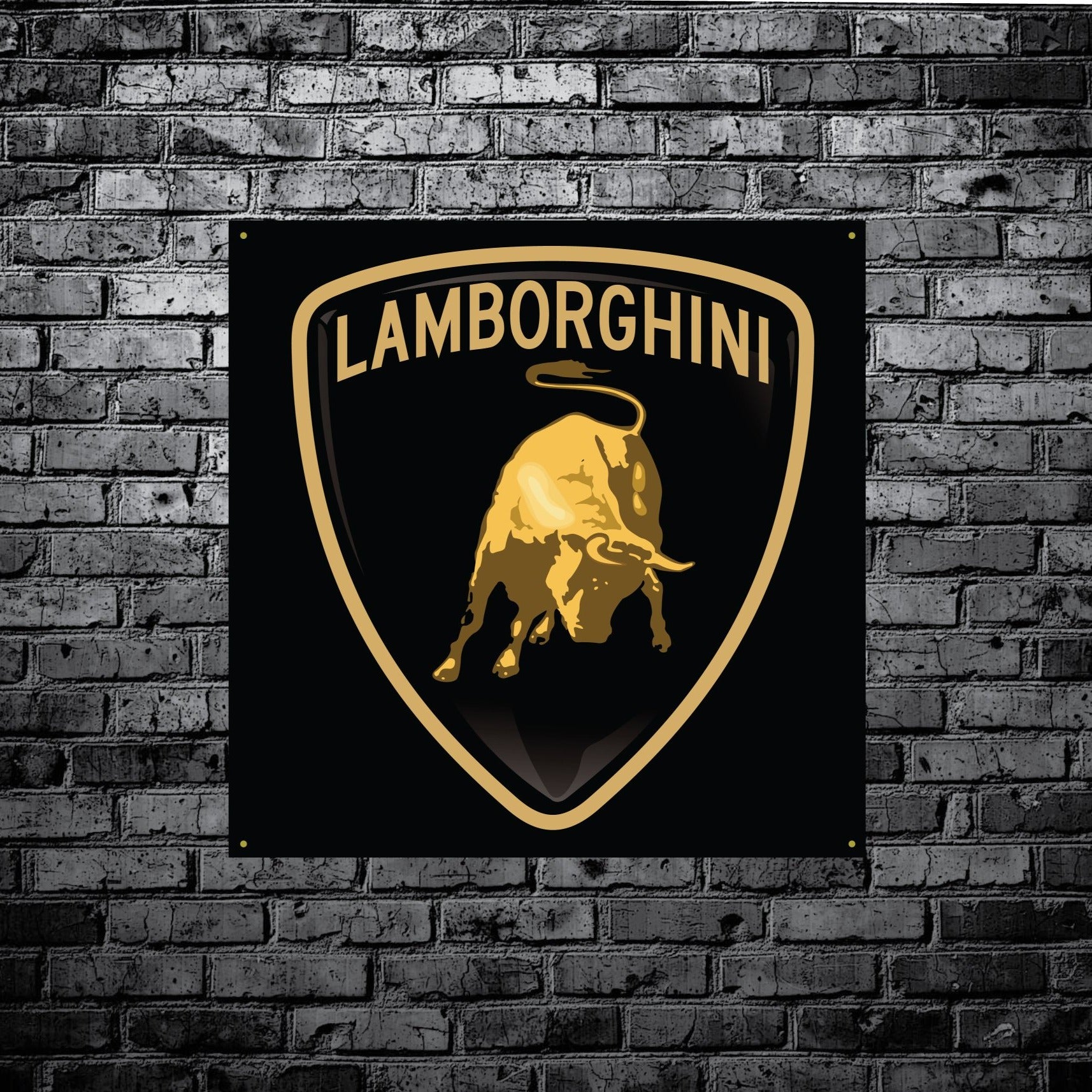 LAMBORGHINI - GARAGE BANNER – The Banner Garage