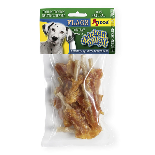 Antos Chicken D´Light Flags 100g