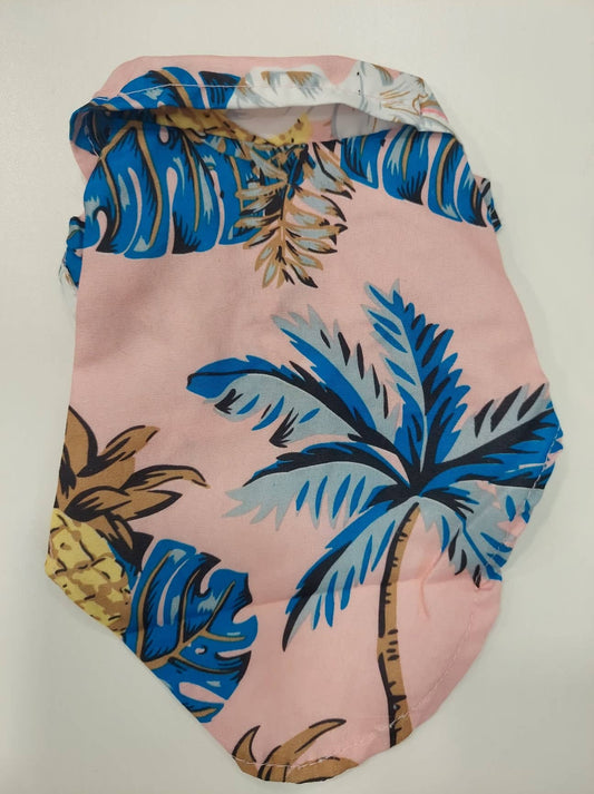 Camisa de estilo Hawaiana para perros