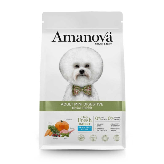 Amanova Adult Mini Digestive, Divine Rabbit, Grainfree - Okidogi.store