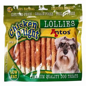 Antos Chicken D´Light Lollies 400g - Okidogi.store