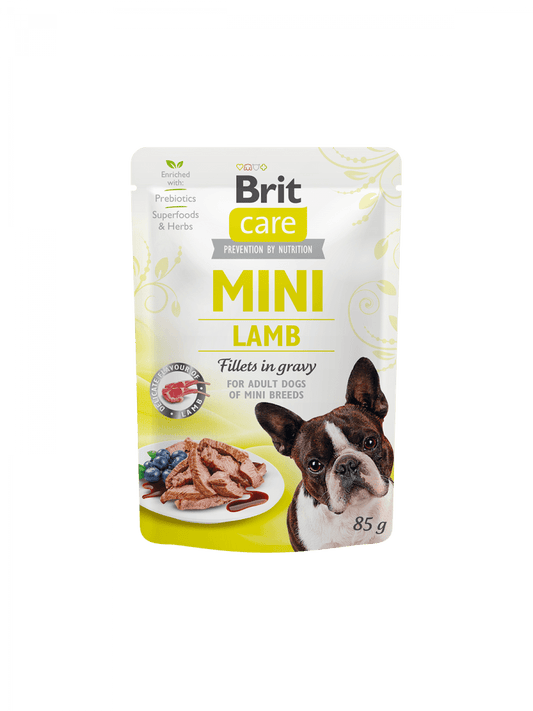 Brit Care Mini Lamb Fillets in Gravy 85g - Okidogi.store