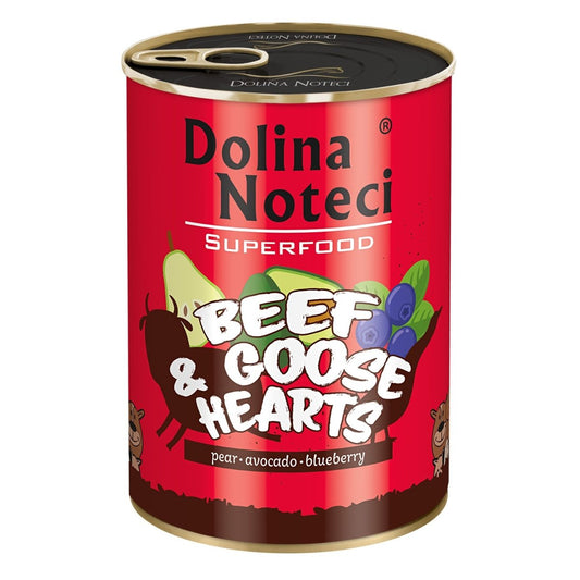 Dolina Noteci Beef & Goose Hearts