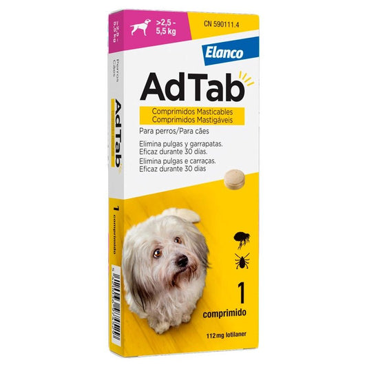 Elanco AdTab Flea and Tick Treatment for Dogs