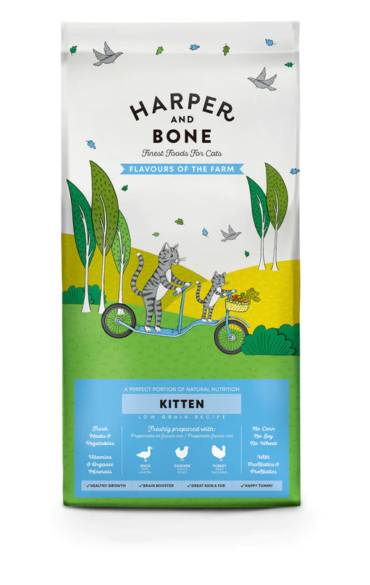 Harper & Bone Cat Kitten Flavours of The Farm - Okidogi.store