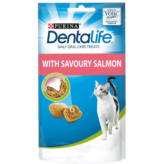 Purina Denta Life with Savoury Salmon - Okidogi.store