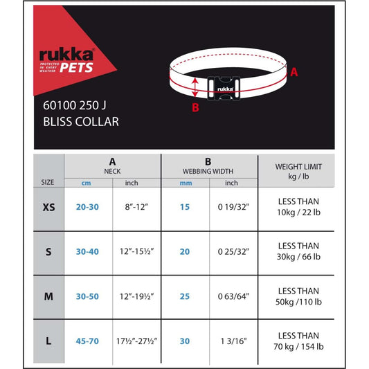 Rukka pets Bliss Collar -50% - Okidogi.store