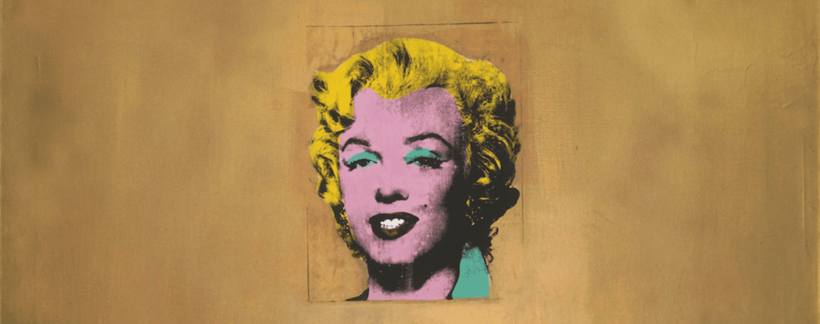 Gold Marilyn Monroe