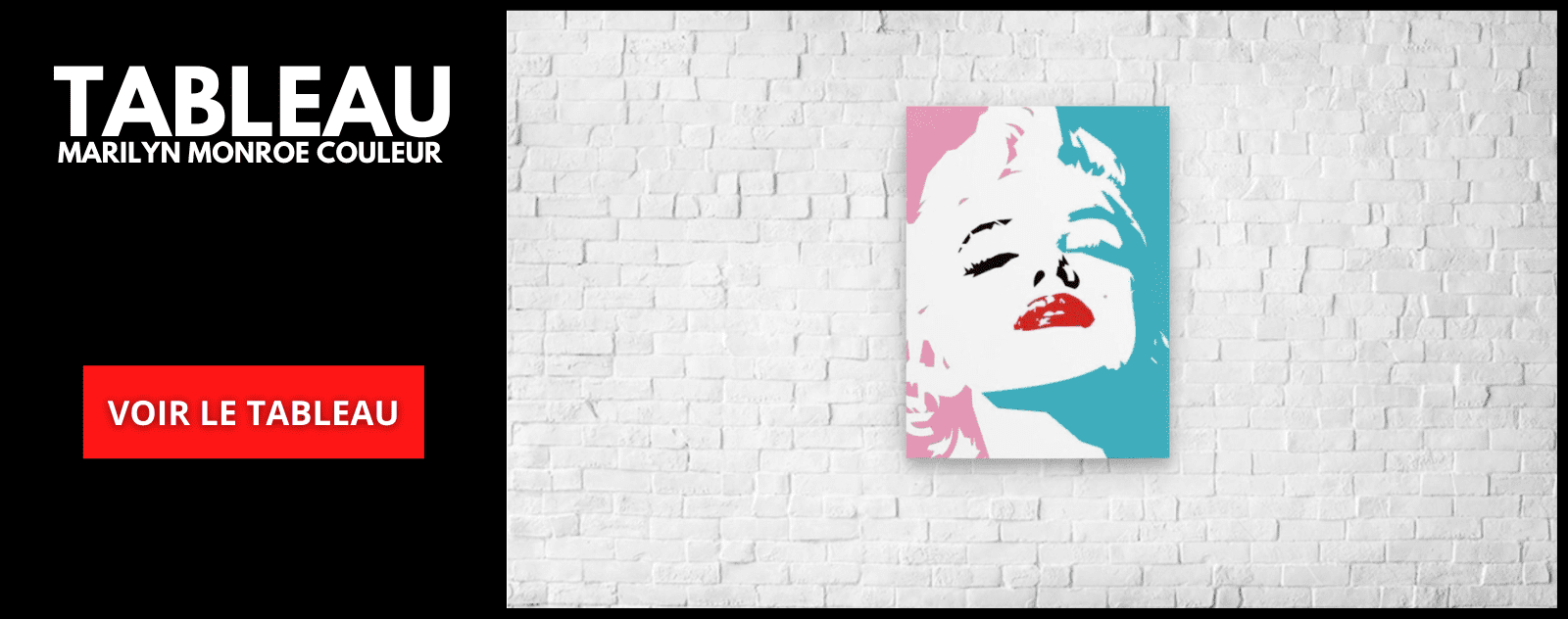 Peinture Marilyn Monroe Couleur