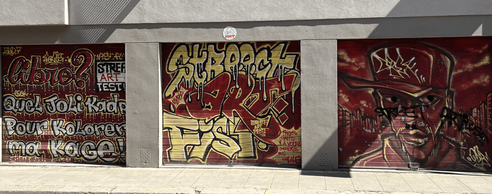 Street Art Fist - L. Sallenave